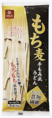 もち麦手もみ風うどん