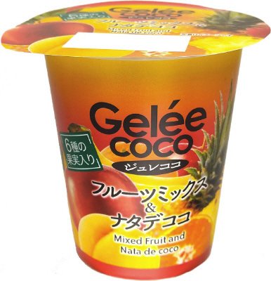 ジュレココ　フルーツミックス＆ナタデココ