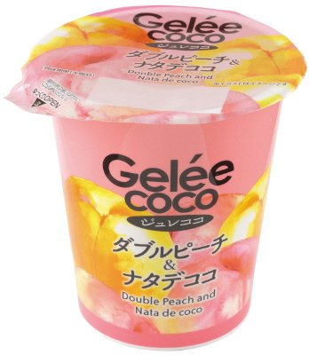 ジュレココ　ダブルピーチ＆ナタデココ