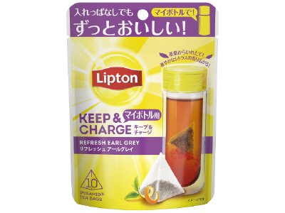 リプトン　キープ＆チャージ　リフレッシュ　アールグレイ ティーバッグ　１０袋