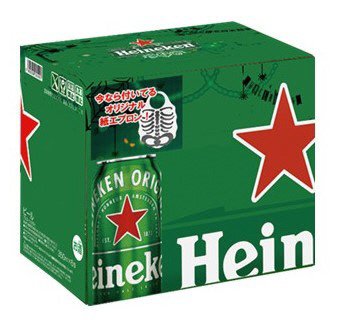 ハイネケン　ハロウイン6缶BOX景品付（予約受注品）