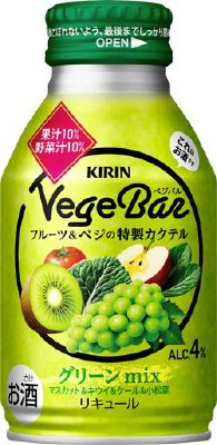 キリン　ベジバル フルーツ&ベジの特製カクテル グリーンmix