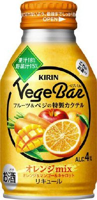 キリン　ベジバル フルーツ&ベジの特製カクテル オレンジmix
