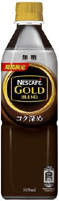ＮＧＢ　コク深め　ボトルコーヒー　無糖　５００ｍｌ