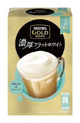 ネスカフェゴールドブレンド濃厚フラットホワイト７Ｐ