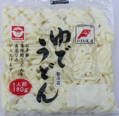 １食　ゆでうどん
