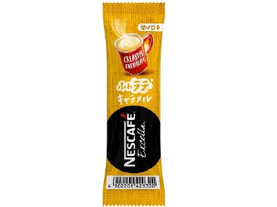ネスカフェ　エクセラ　ふわラテ　キャラメル　バラ