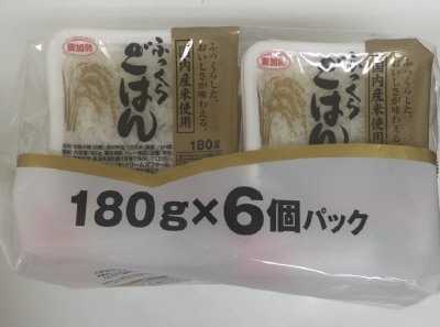 新ふっくらごはん　６食