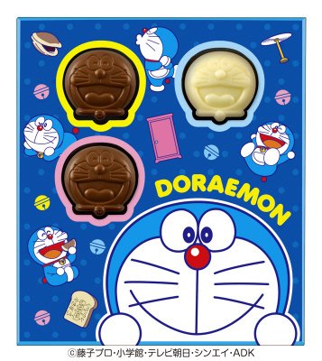 ドラえもんフェイスチョコ
