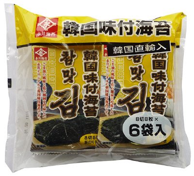 永井韓国味付海苔６Ｐ