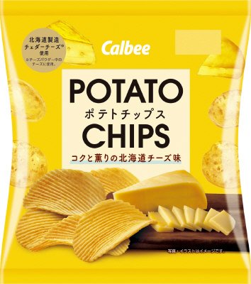 厚切ポテトチップスコクと薫りの北海道チーズ味
