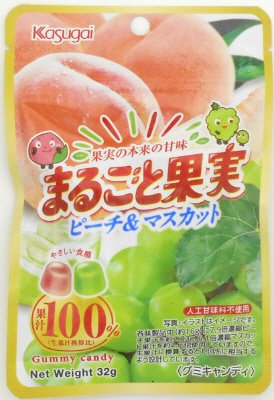 まるごと果実　ピーチ＆マスカット
