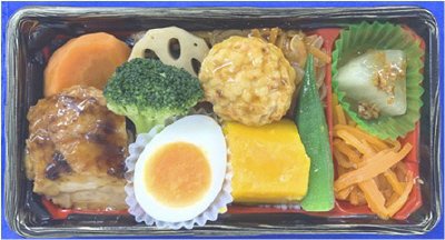 ７種野菜と鶏照焼ののっけ弁当