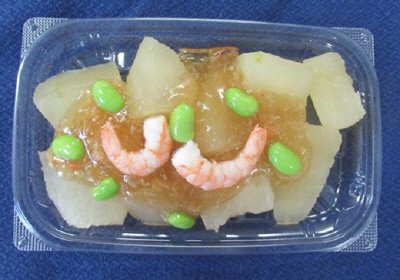 冬瓜と海老の紅ずわいがにあんかけ