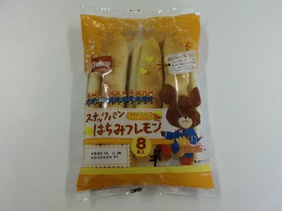 スナックパン　はちみつレモン　８本入