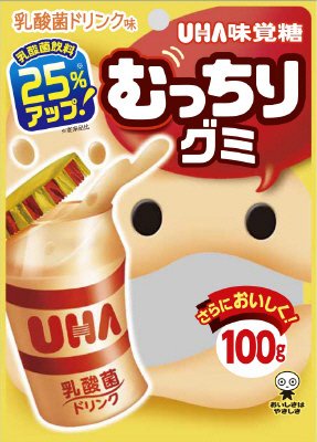 むっちりグミ乳酸菌ドリンク袋