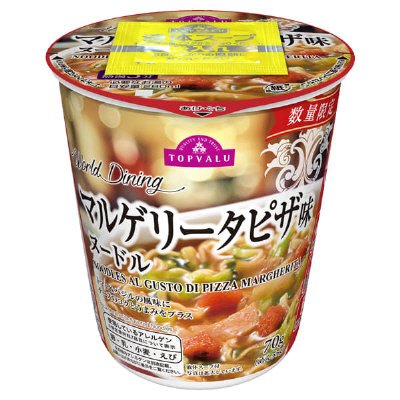 ワールドダイニング　マルゲリータピザ味ヌードル
