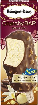 クランチーバー　バニラチョコレートマカデミア