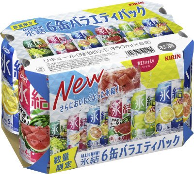 19夏 キリン 氷結6缶バラエティパック