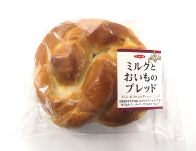 ミルクとおいものブレッド