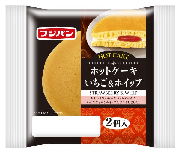 ホットケーキいちご＆ホイップ
