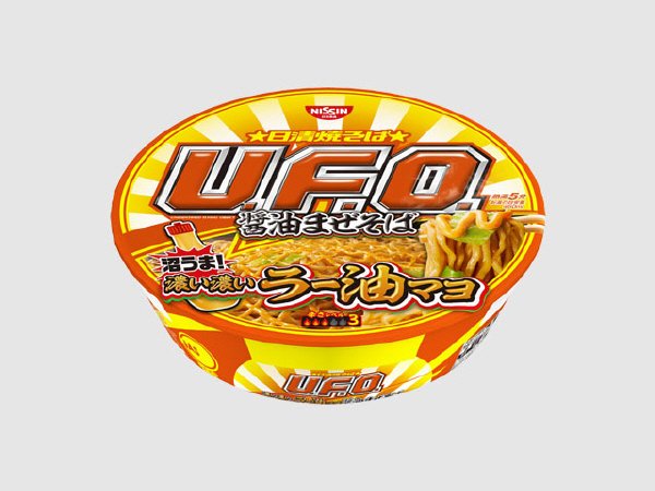 日清焼そばＵ．Ｆ．Ｏ．濃い濃いラー油マヨ付き醤油まぜそば