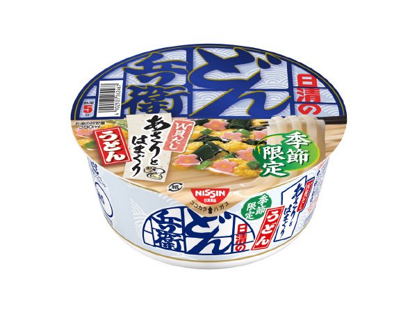日清のどん兵衛　あさりとはまぐりのＷ貝だしうどん
