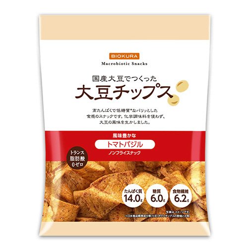 大豆チップス　トマトバジル