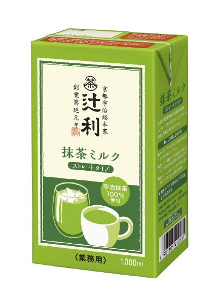 辻利　リキッド抹茶ミルク　ストレートタイプ