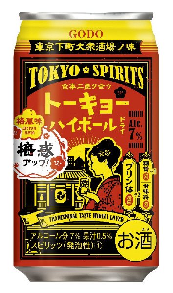 トーキョーハイボール　梅風味