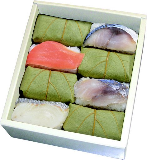 柿の葉すし4種8個入