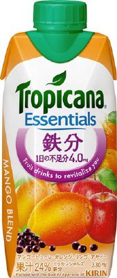 トロピカーナ　エッセンシャルズ　鉄分