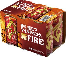 ファイア 直火ブレンド 6缶パック