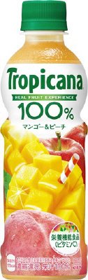 トロピカーナ　１００％　マンゴー＆ピーチ