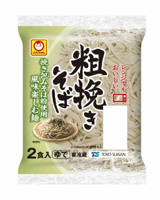 レンジでもおいしい　粗挽きそば　２食入