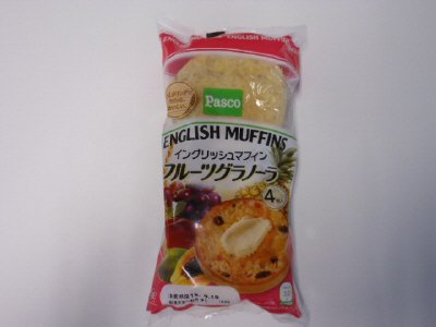 イングリッシュマフィンフルーツグラノーラ4個入