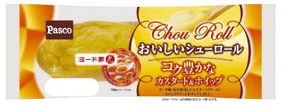 おいしいシューロールコク豊かなカスタード＆ホイップ