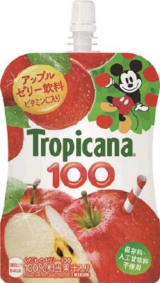 トロピカーナ　くだものゼリー１００　アップル