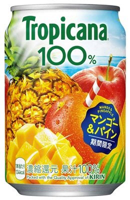 トロピカーナ　１００％　マンゴー＆パイン