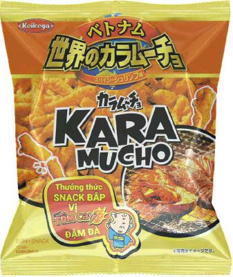 ベトナムのカラムーチョスパイシーシュリンプ味