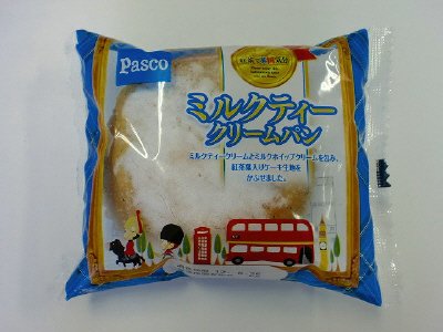 ミルクティークリームパン