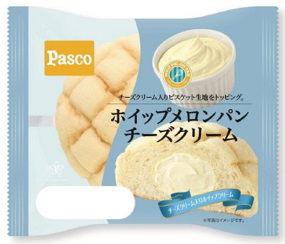 ホイップメロンパン　チーズクリーム