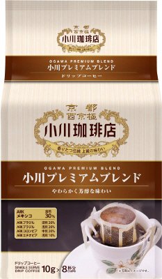 小川珈琲店　小川プレミアムブレンド　ドリップコーヒー　8杯分×6個