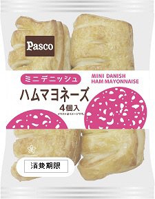 ミニデニッシュ　ハムマヨネーズ　４個入