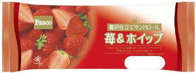 贅沢仕立てサンドロール苺＆ホイップ