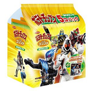 ポテトチップスリッチコンソメたべきりサイズ５個パック