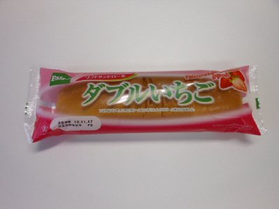 ソフトサンドロール　ダブルいちご