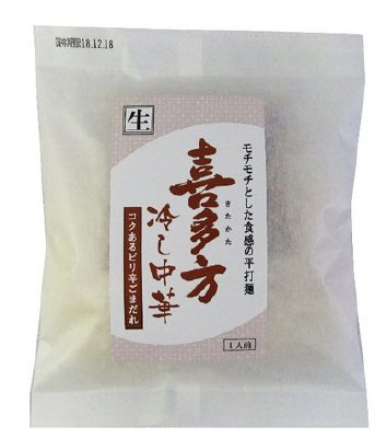 喜多方冷し中華コクのあるピリ辛ごまだれ味１人前