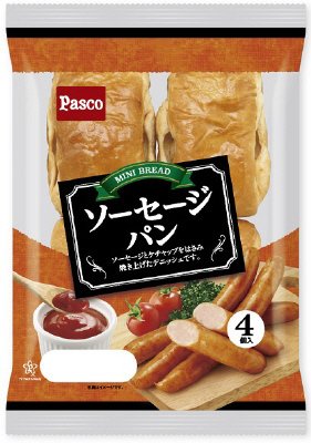 ソーセージパン　４個入