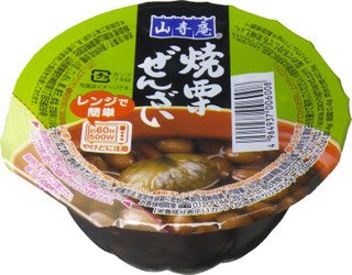 焼栗ぜんざい